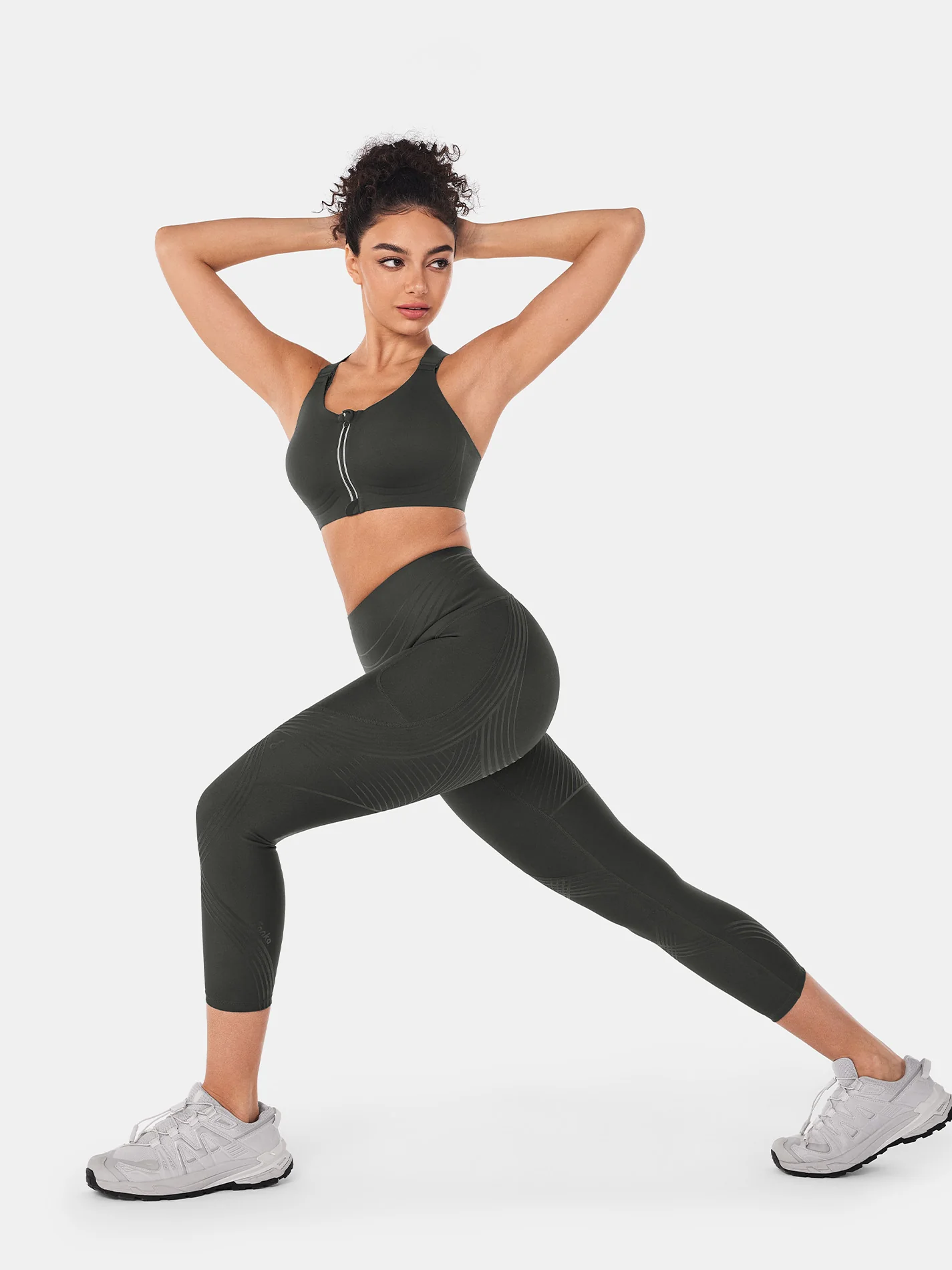 Body Sculpt Side Pocket 7/8 Leggings 2.0 (Reversible Wear) - Image 11