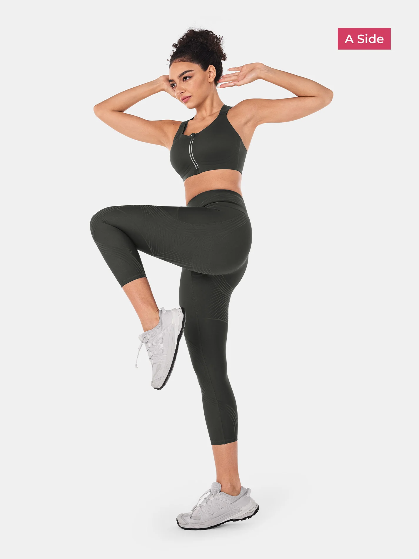 Body Sculpt Side Pocket 7/8 Leggings 2.0 (Reversible Wear) - Image 15