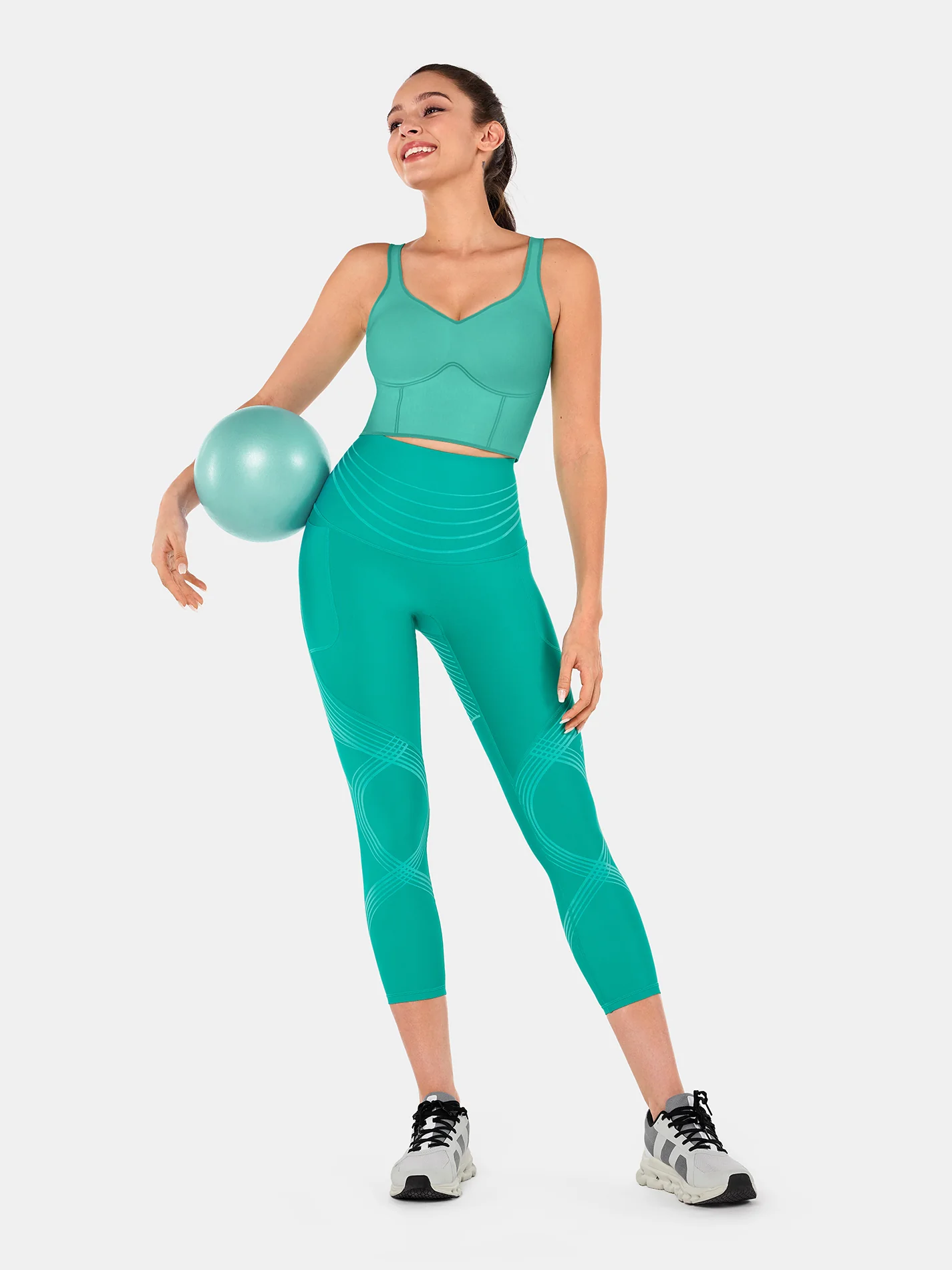Body Sculpt Side Pocket 7/8 Leggings 2.0 (Reversible Wear) - Image 39