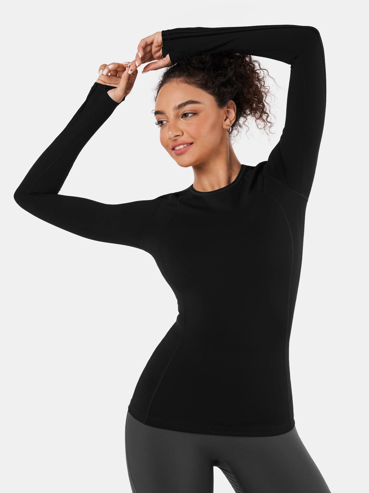 PowerBand Resistance Long Sleeve Top - Image 11