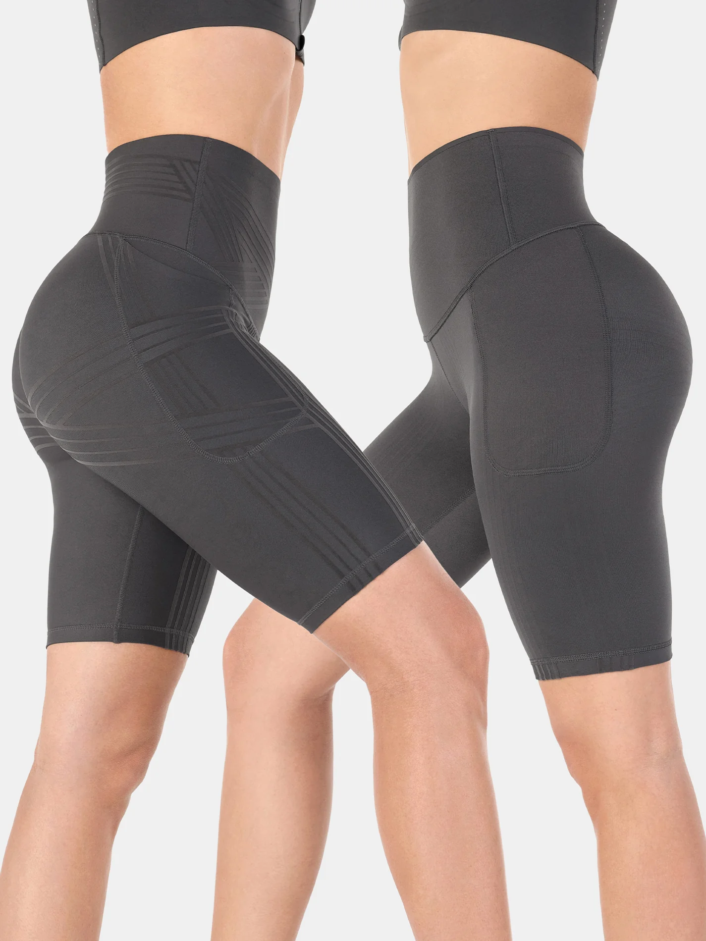 PowerBand Resistance 9" Biker Shorts (Reversible Wear) - Image 15