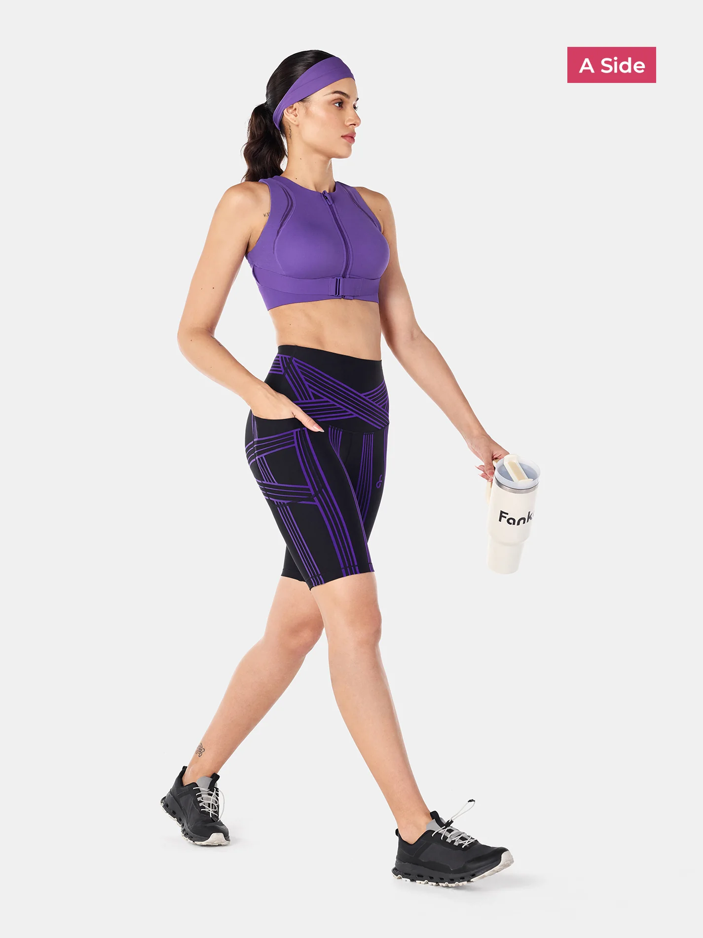 PowerBand Resistance 9" Biker Shorts (Reversible Wear) - Image 28