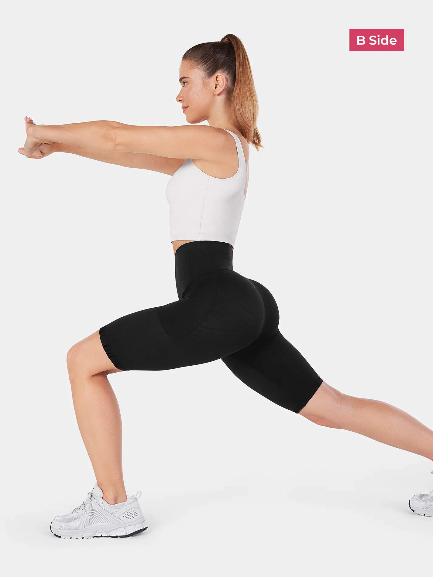 PowerBand Resistance 9" Biker Shorts (Reversible Wear) - Image 7
